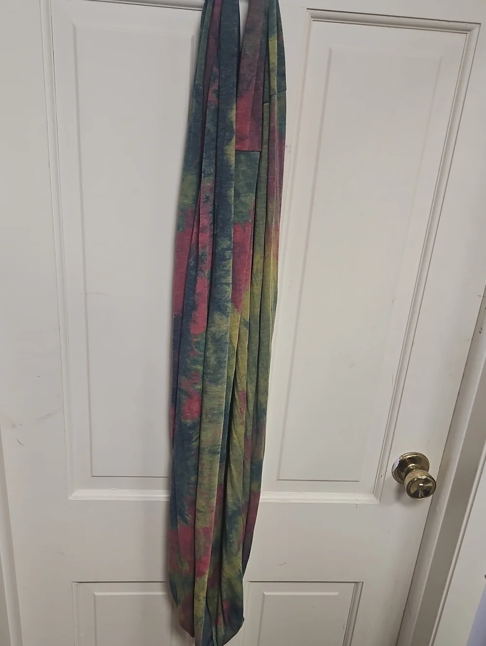 Hand Dyed Beautiful Multicolor Lightweight Infinity Scarf